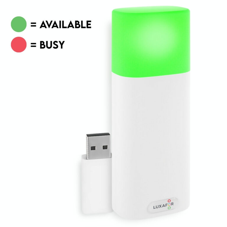 Luxafor WIRELESS STATUS LIGHT MEETING ROOM AVAILABILITY BLUETOOTH PRO