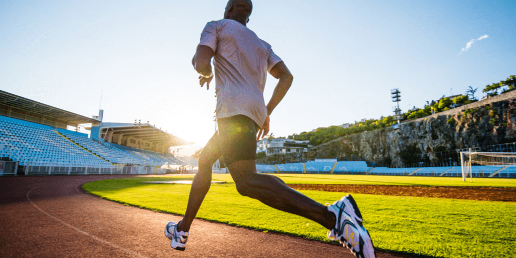 Athlete running - Luxafor