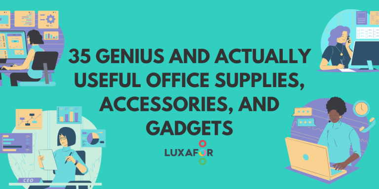 35 Genius and Actually Useful Office Supplies, Accessories, and Gadgets for Increased Productivity When Working From Home - Luxafor