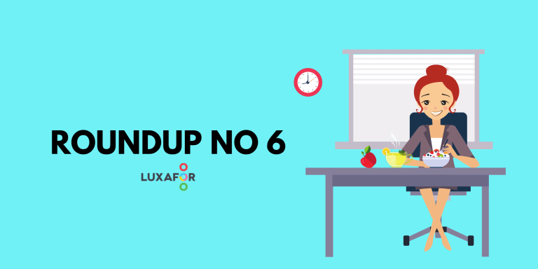 Roundup No. 6: What about a productivity diet? - Luxafor