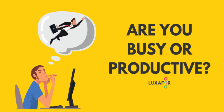 Test: Are You Busy Or Productive - Luxafor