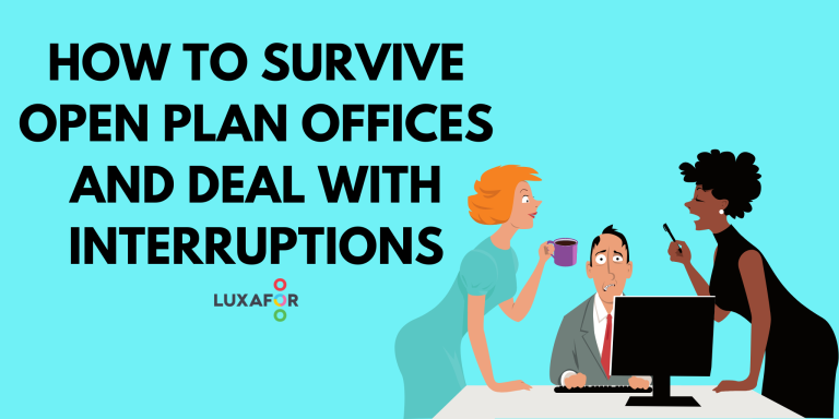 Crowdsourced Wisdom On How To Survive Open Plan Office and Deal With Interruptions - Luxafor