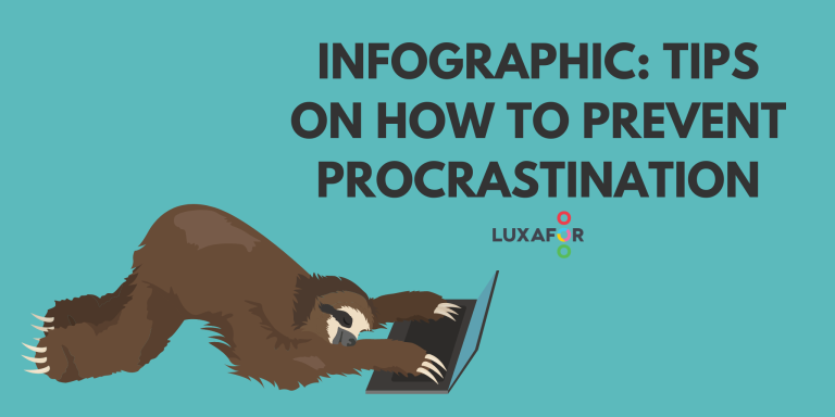 Infographic: Tips On How To Prevent Procrastination - Luxafor
