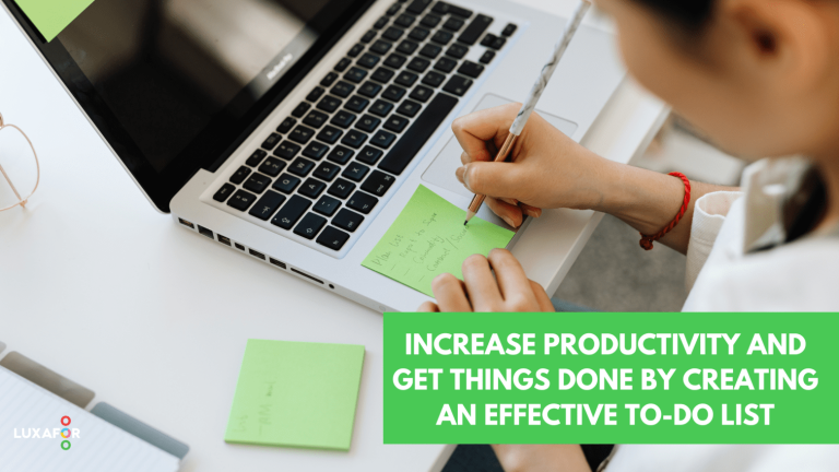 Increase productivity and get things done by creating an effective to-do list (7 useful tips) - Luxafor