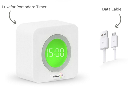 Luxafor Pomodoro Timer Package Contents 2 1