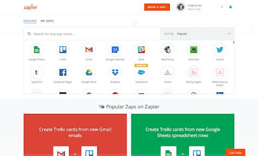 What does Zapier do 1