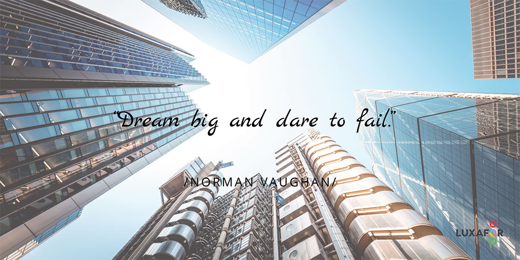 Motivational quote image: dream-big-and-dare-to-fail