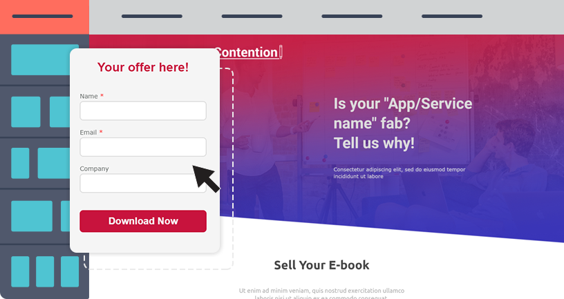 Landing pages Luxafor