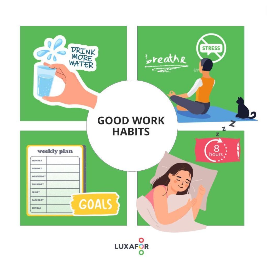 Good work habits 2024 Luxafor