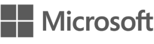 Logo of the Microsoft where Luxafor's gadgets increase productivity
