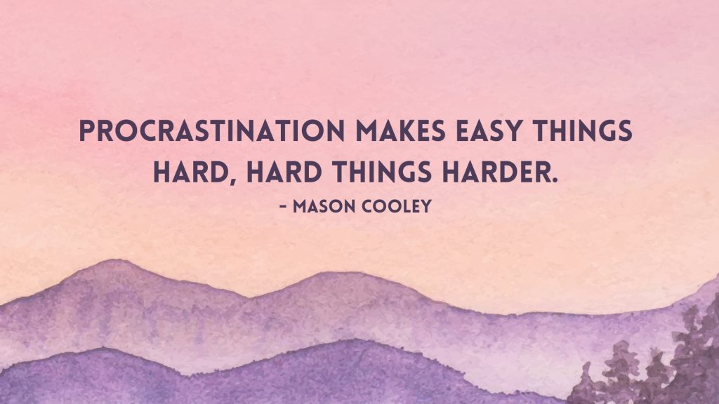 procrastination quotes